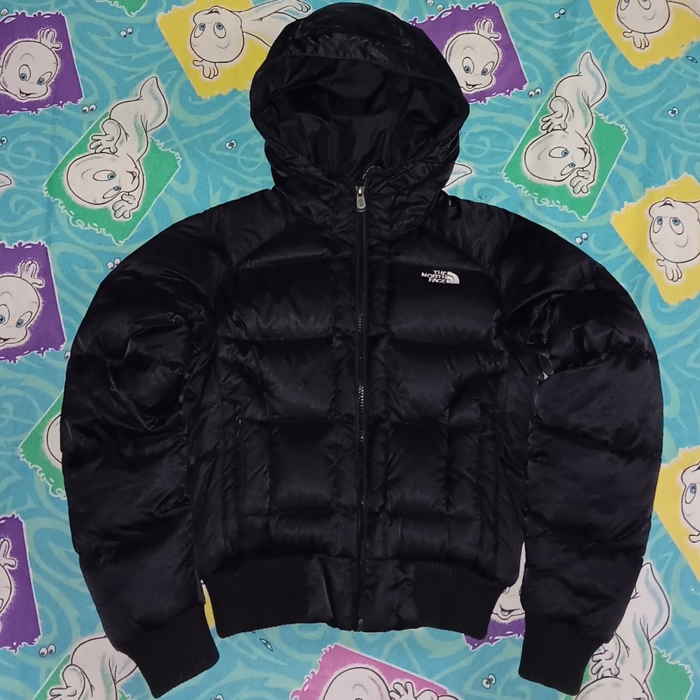 The North Face Goose Down 550 Black Puffer Jacket Winter Coat